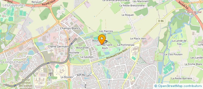 localisation de l'entreprise MONSIEUR NAJIM BOUGARROUA  CESSON-SEVIGNE