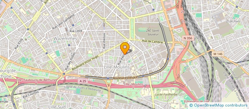 localisation de l'entreprise MONSIEUR NAJIM CHAFCHAF à LILLE