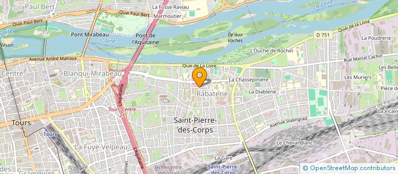 localisation de l'entreprise MONSIEUR NAJIM EL AMRANI  SAINT-PIERRE-DES-CORPS