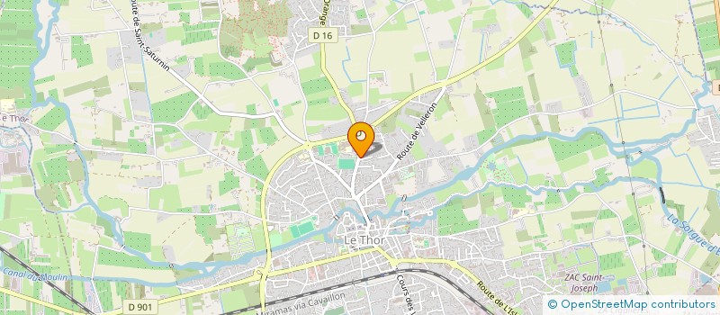 localisation de l'entreprise MONSIEUR NAJIM EL LAKHAL  LE THOR