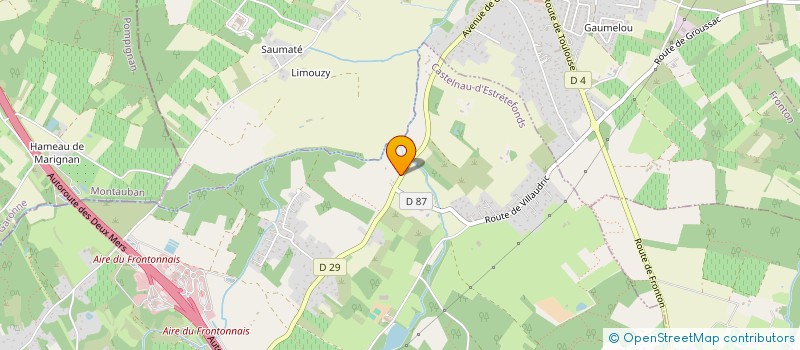 localisation de l'entreprise MONSIEUR NAJIM FALLOUK  CASTELNAU-D'ESTRETEFONDS