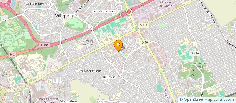 localisation de l'entreprise MONSIEUR NAJIM HAMZAOUI à VILLEPINTE