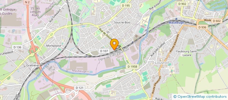 localisation de l'entreprise MONSIEUR NAJIM REZIG  LOUVROIL