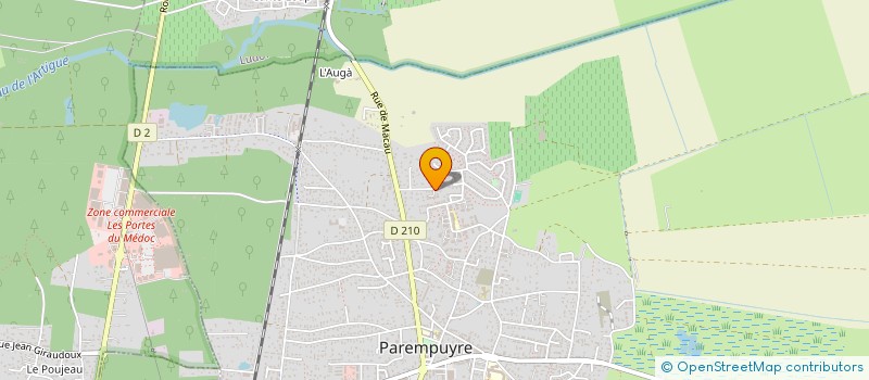 localisation de l'entreprise MONSIEUR NAJIM SBAA  PAREMPUYRE