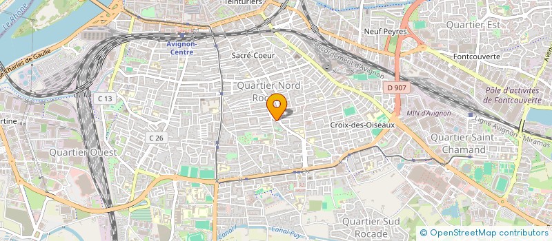 localisation de l'entreprise MONSIEUR NAJIM SEDDIKI à AVIGNON