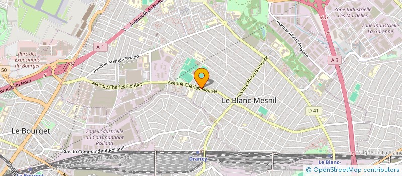localisation de l'entreprise MONSIEUR NAJIM ZAOUI à LE BLANC-MESNIL