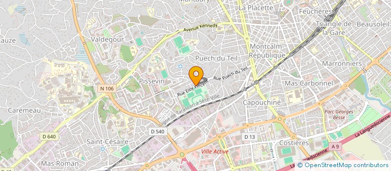 localisation de l'entreprise MONSIEUR NAJIME BOUKACHAR  NIMES