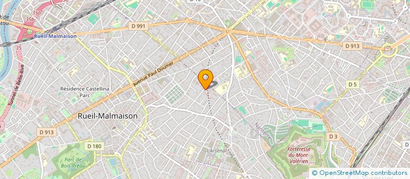 localisation de l'entreprise MONSIEUR NAJIME KERROUM à RUEIL-MALMAISON