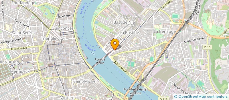 localisation de l'entreprise MONSIEUR NAJM DUBIAN  BORDEAUX