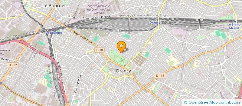 localisation de l'entreprise MONSIEUR NAJM MECHAYE  DRANCY