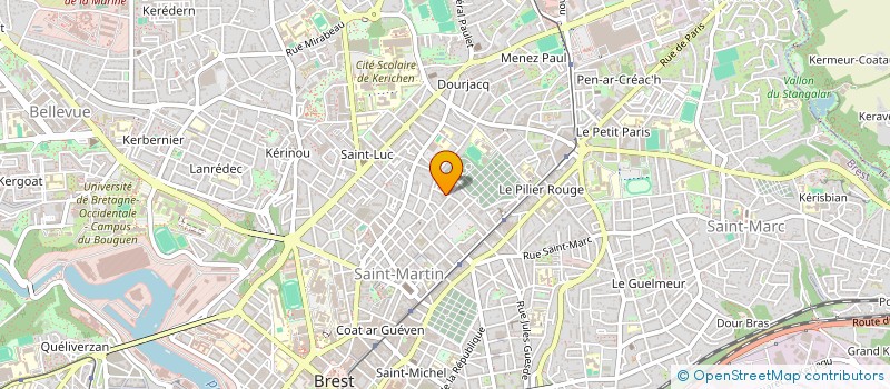 localisation de l'entreprise MONSIEUR NAJM TRICHIN à BREST