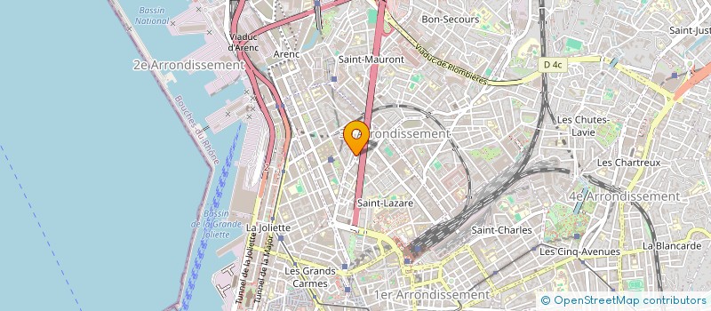 localisation de l'entreprise MONSIEUR NAJMUDDIN AZIZI  MARSEILLE