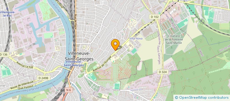 localisation de l'entreprise MONSIEUR NAJMUL MD HOSSAIN  VILLENEUVE-SAINT-GEORGES