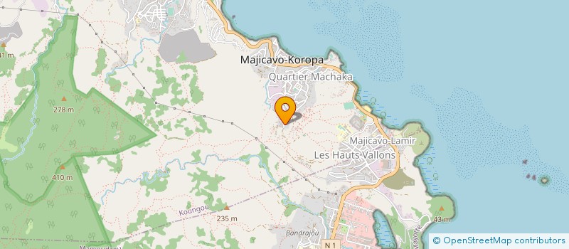 localisation de l'entreprise MONSIEUR NAKCHI TADJOU à KOUNGOU