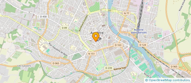 localisation de l'entreprise MONSIEUR NAKIBUL ISLAM à AUXERRE