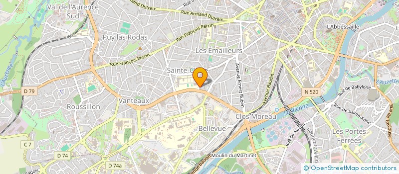 localisation de l'entreprise MONSIEUR NAKIM ABDOU à LIMOGES