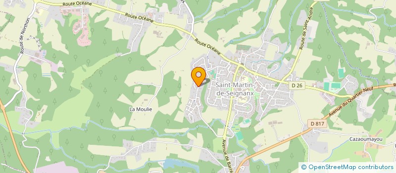 localisation de l'entreprise MONSIEUR NALEY GLEIZES  SAINT-MARTIN-DE-SEIGNANX