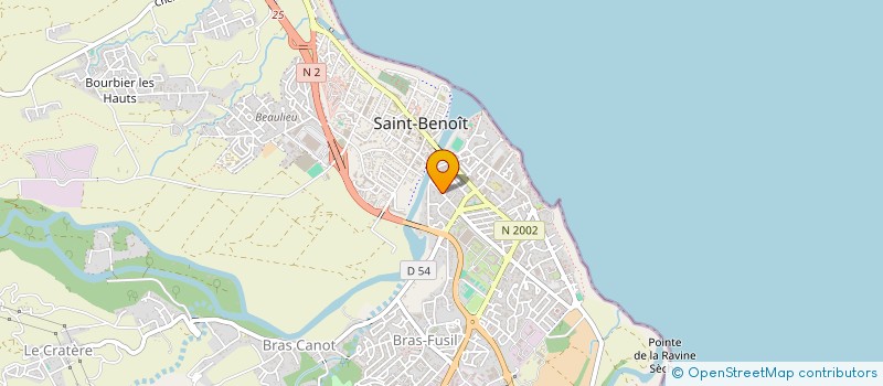 localisation de l'entreprise MONSIEUR NALLAMA NAGAMA à SAINT-BENOIT