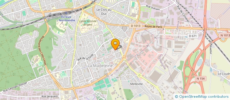 localisation de l'entreprise MONSIEUR NALONKACY GOMIS  EVREUX