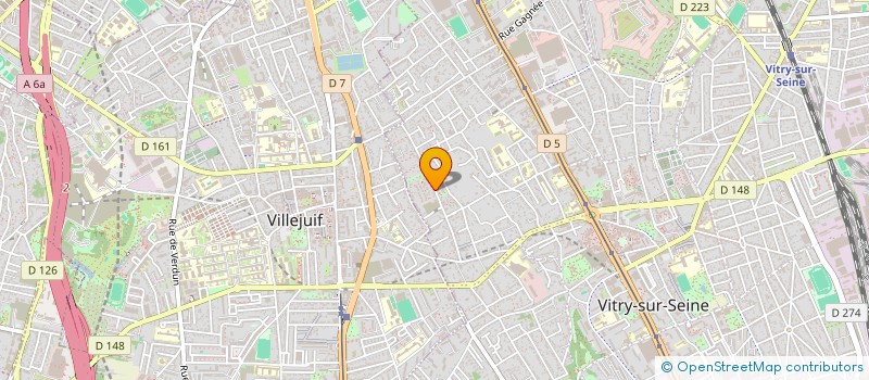 localisation de l'entreprise MONSIEUR NAMA COULIBALY  VITRY-SUR-SEINE