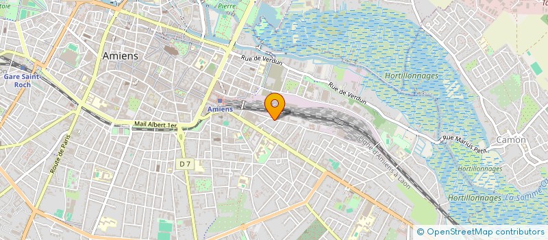 localisation de l'entreprise MONSIEUR NAMA TOURE à AMIENS
