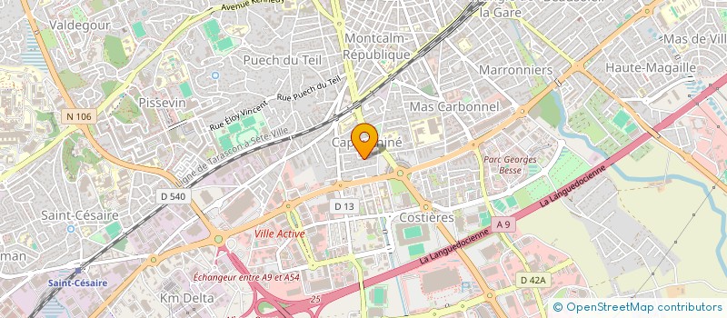 localisation de l'entreprise MONSIEUR NAMAN AGHLAMI  NIMES