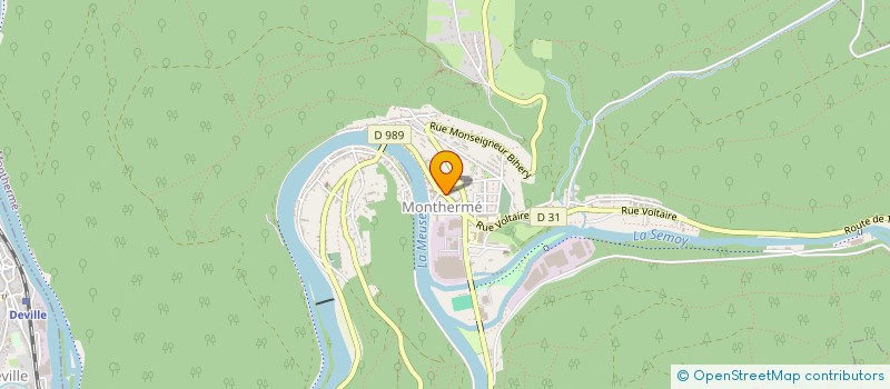 localisation de l'entreprise MONSIEUR NAMANE GHAZI  MONTHERME