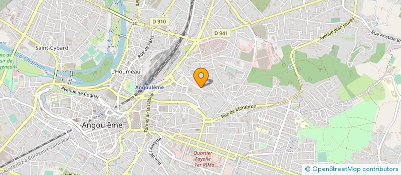 localisation de l'entreprise MONSIEUR NAMBALA DIAWARA à ANGOULEME