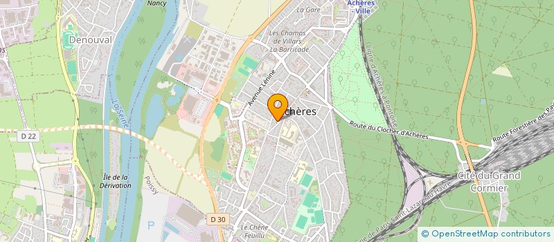 localisation de l'entreprise MONSIEUR NAMEDI SKENDRAOUI  ACHERES