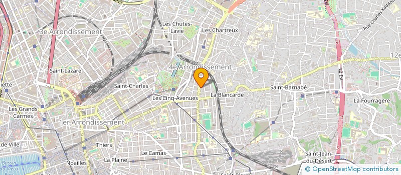 localisation de l'entreprise MONSIEUR NAMEER AL SAADI à MARSEILLE