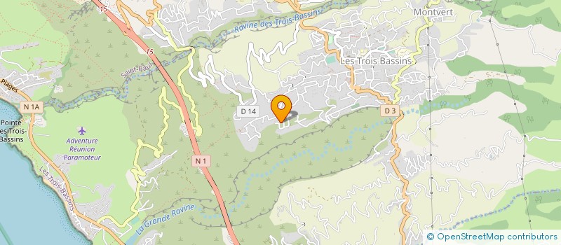 localisation de l'entreprise MONSIEUR NAMIK BELLILI  LES TROIS-BASSINS