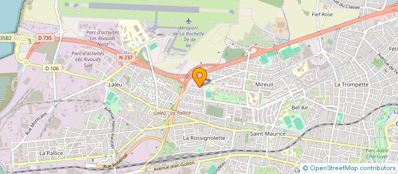 localisation de l'entreprise MONSIEUR NAMORY KEITA  LA ROCHELLE