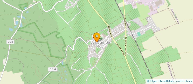 localisation de l'entreprise MONSIEUR NAMUR NASSAU  LE MESNIL-SUR-OGER