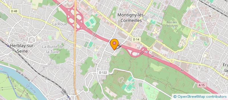 localisation de l'entreprise MONSIEUR NAN MARTIAS NDONKEU  MONTIGNY-LES-CORMEILLES