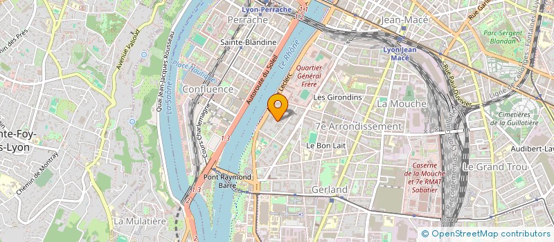 localisation de l'entreprise MONSIEUR NAN WANG  LYON