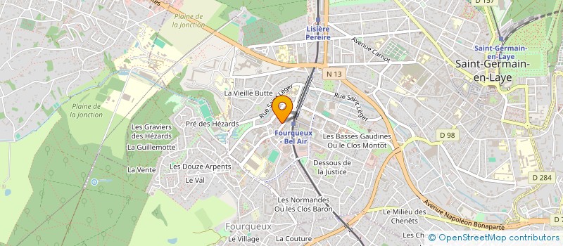 localisation de l'entreprise MONSIEUR NANA BOATENG  SAINT-GERMAIN-EN-LAYE