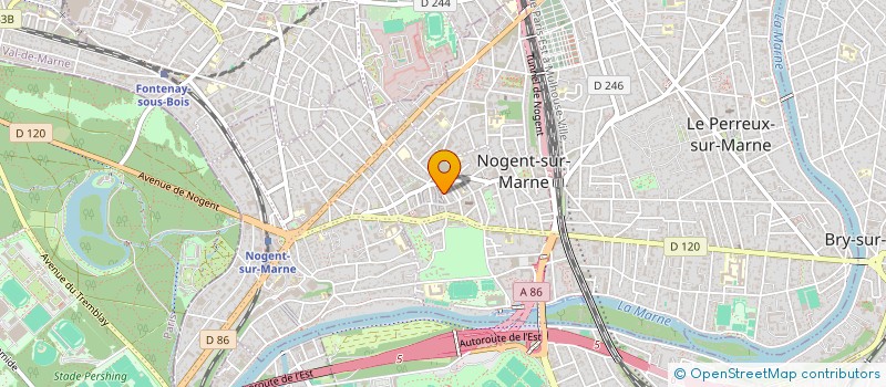 localisation de l'entreprise MONSIEUR NANAK SNC  NOGENT-SUR-MARNE