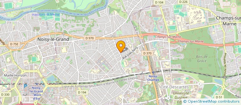 localisation de l'entreprise MONSIEUR NANAN KOUAKOU  NOISY-LE-GRAND