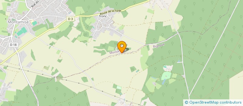localisation de l'entreprise MONSIEUR NANCY BERTRAND  MONTAMISE