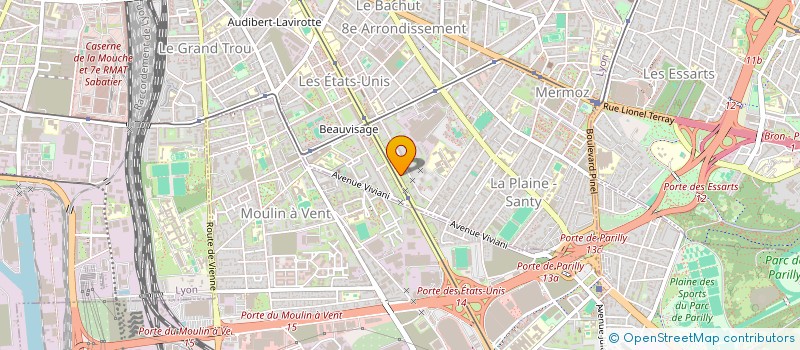 localisation de l'entreprise MONSIEUR NANDO CABALLERO GONZALEZ  LYON