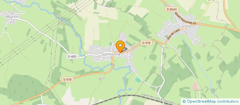 localisation de l'entreprise MONSIEUR NANDO COACCIOLI  SORMONNE