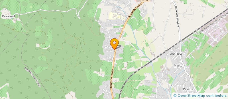 localisation de l'entreprise MONSIEUR NANDO COTTA  LE LUC