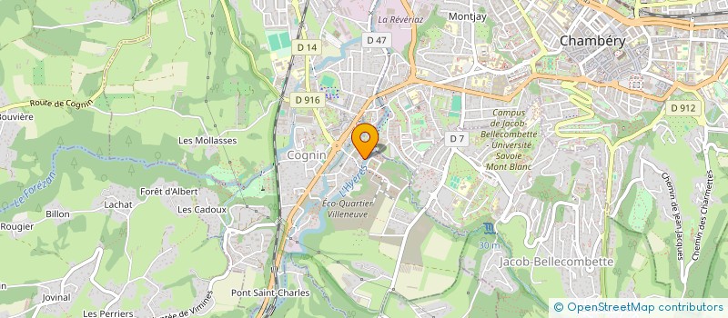 localisation de l'entreprise MONSIEUR NANEGNON DJAZE  COGNIN