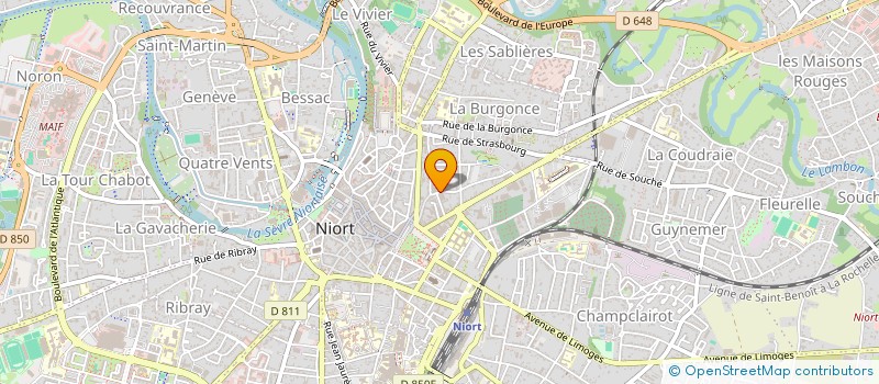 localisation de l'entreprise MONSIEUR NANGYALAY NASSIRI à NIORT