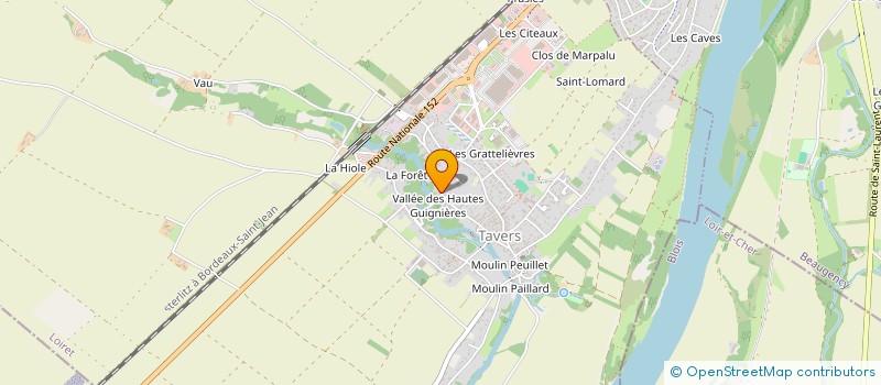localisation de l'entreprise MONSIEUR NANN QUINET à TAVERS