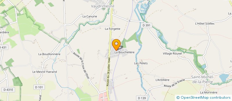 localisation de l'entreprise MONSIEUR NANS BAS  SAINT-SAUVEUR-VILLAGES