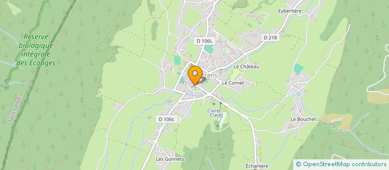 localisation de l'entreprise MONSIEUR NANS CHAMPIOT-BAYARD à AUTRANS-MEAUDRE EN VERCORS