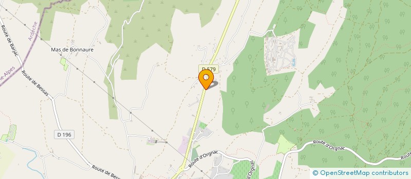 localisation de l'entreprise MONSIEUR NANS DESMIER  BARJAC