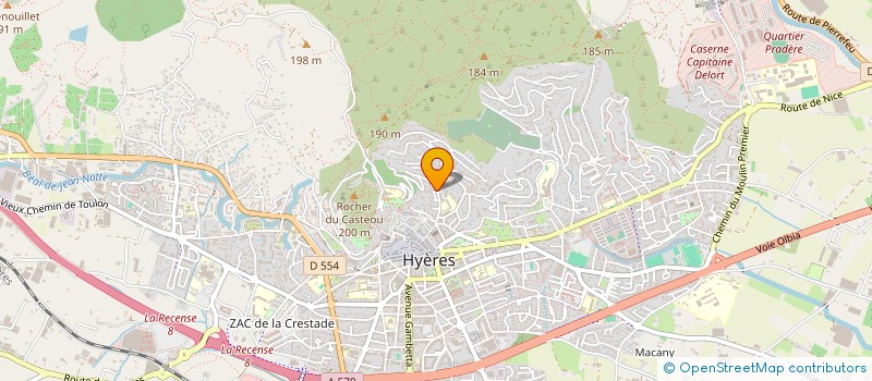 localisation de l'entreprise MONSIEUR NANS GIRARDIN à HYERES