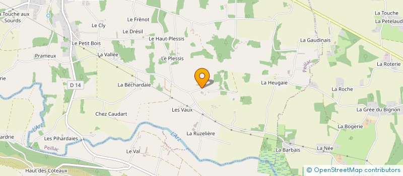 localisation de l'entreprise MONSIEUR NANS LEVIGNERON à CADEN
